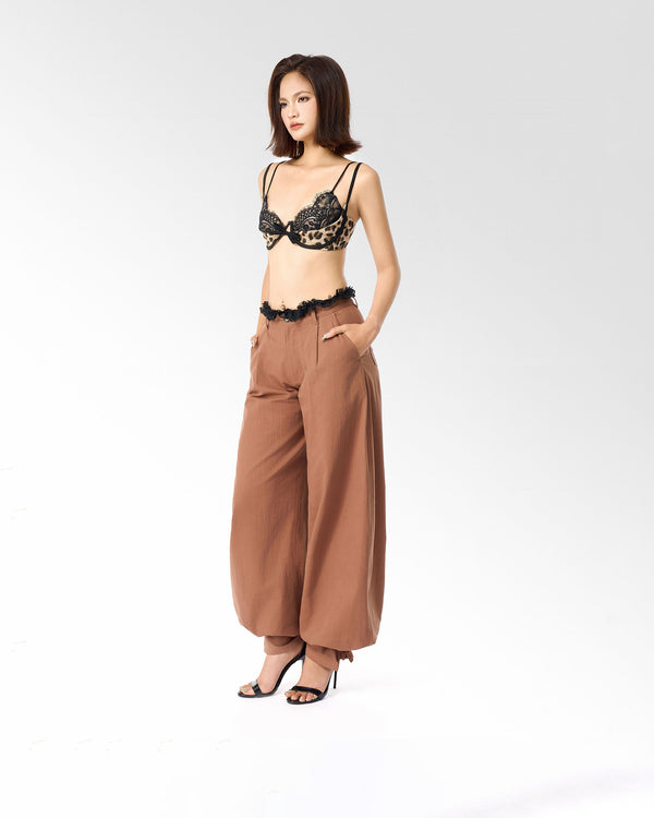TIE HEM PANTS