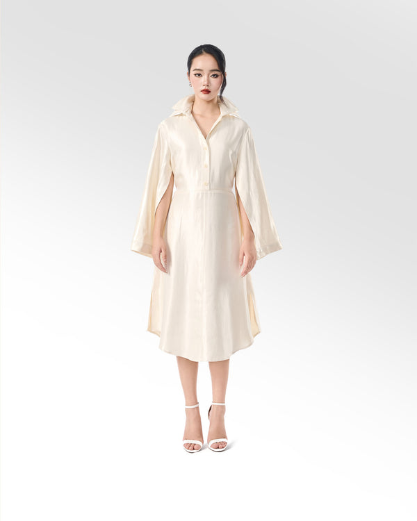 SOFT POWER SHIRT DRESS