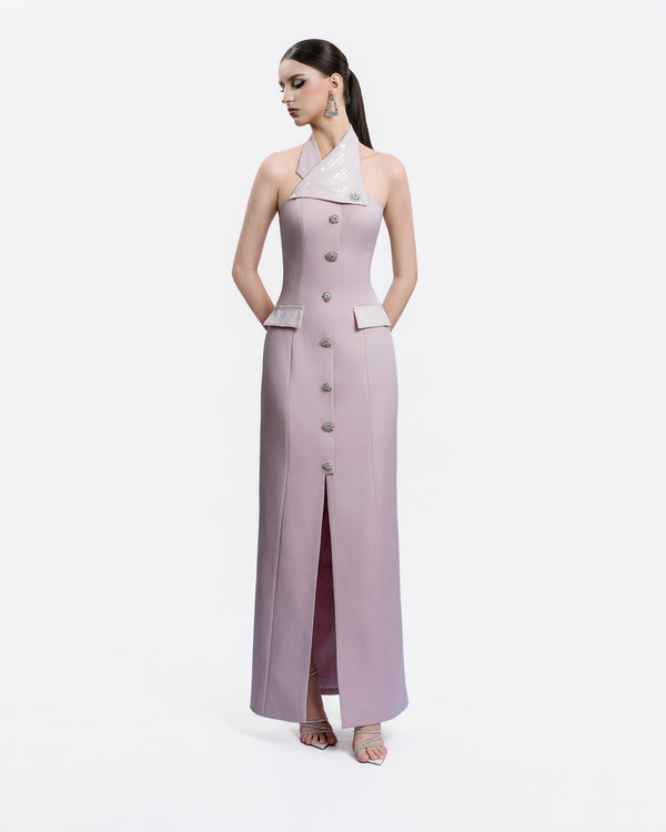 STELLAR GLAM SPLIT DRESS (Runway Version)