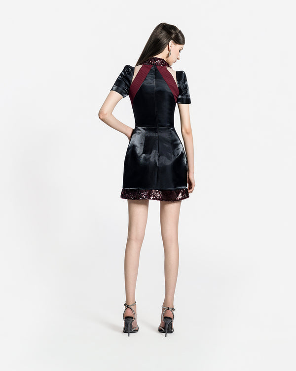 DARK CRIMSON DRESS