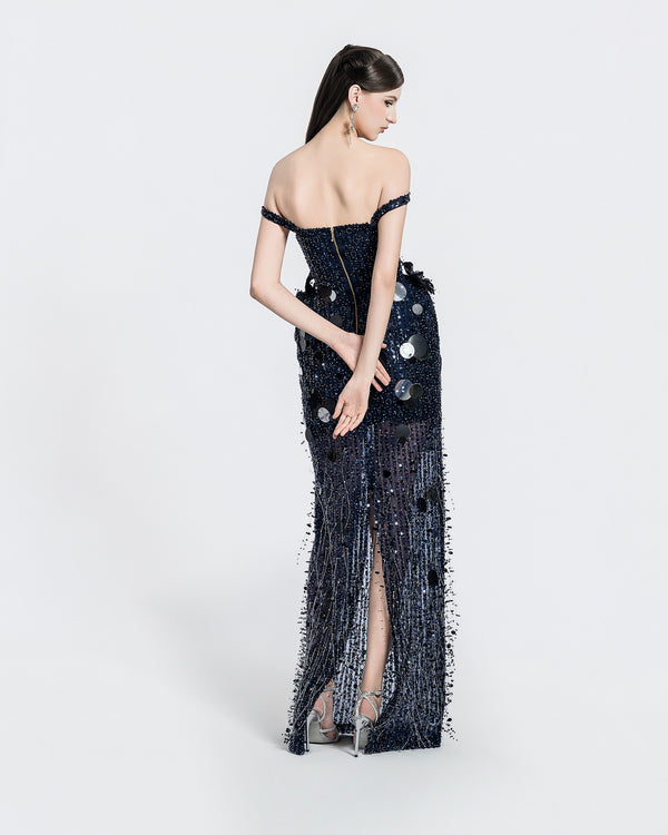 NIGHT SKY GLAMOUR DRESS
