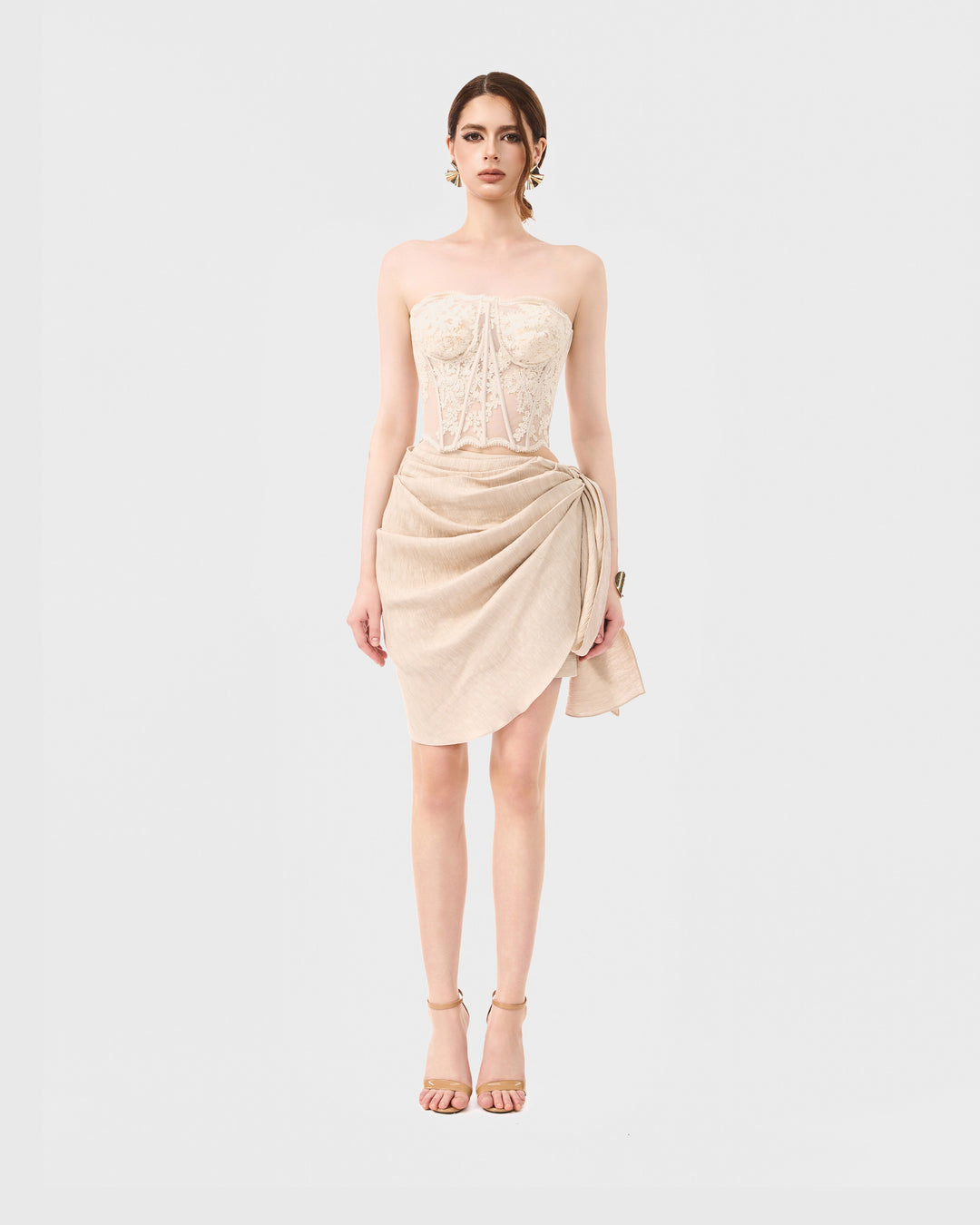 Wrapped Rose Skirt