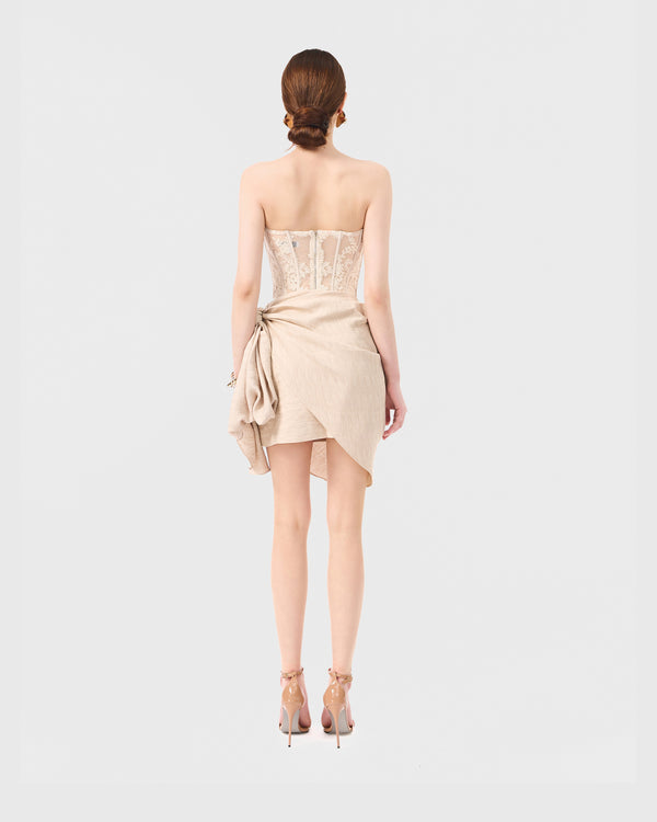 Wrapped Rose Skirt